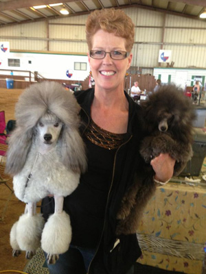 Pam with Clark and Babette